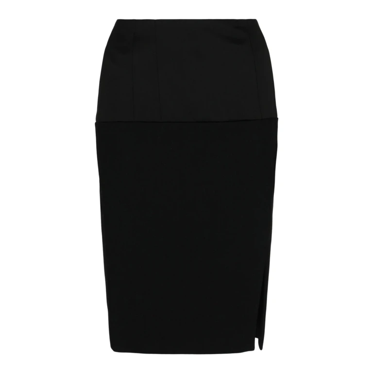 Wool Blend Mini Skirt