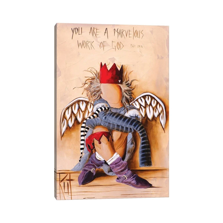 You Are Marvelous by Ruth's Angels - Canvas Gallery Wrap