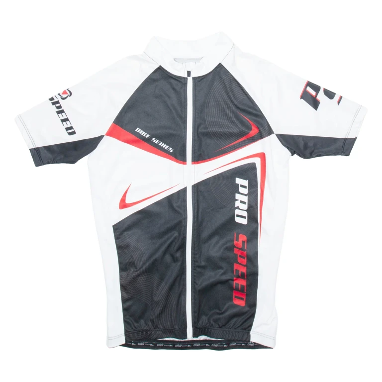 CRIVIT SPORTS Full Zip Cycling Mens Jersey Black M