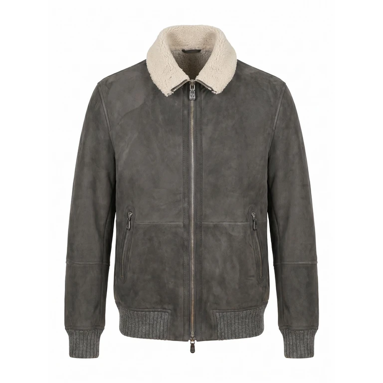 Brunello Cucinelli Leather Jacket