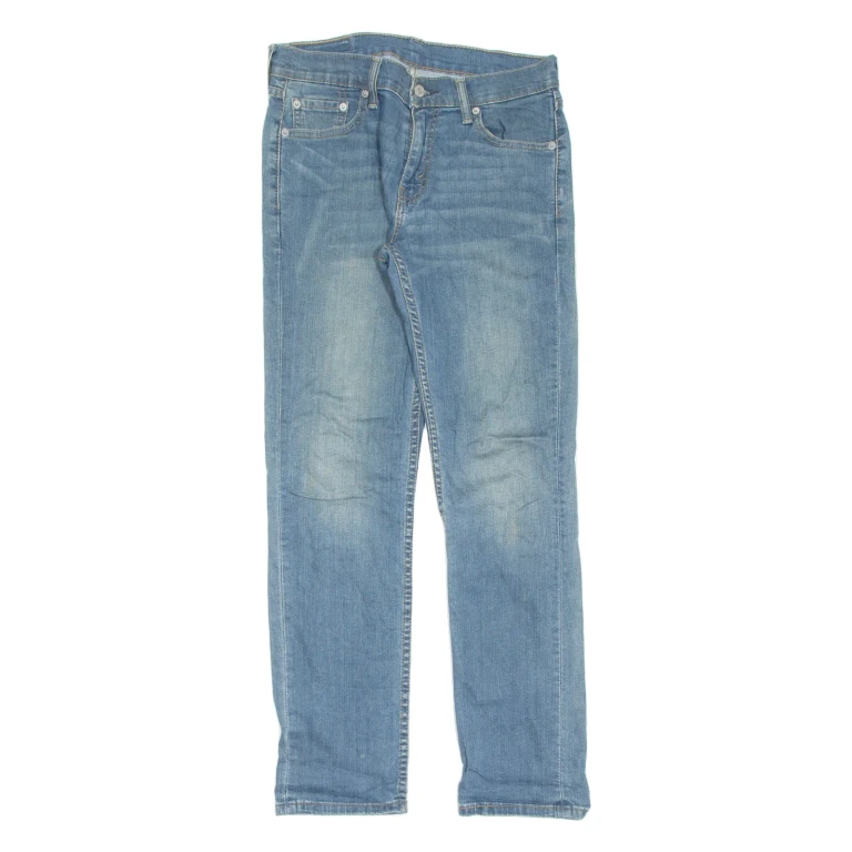LEVI'S 511 Jeans Mens Blue Slim Straight Stone Wash W30 L32
