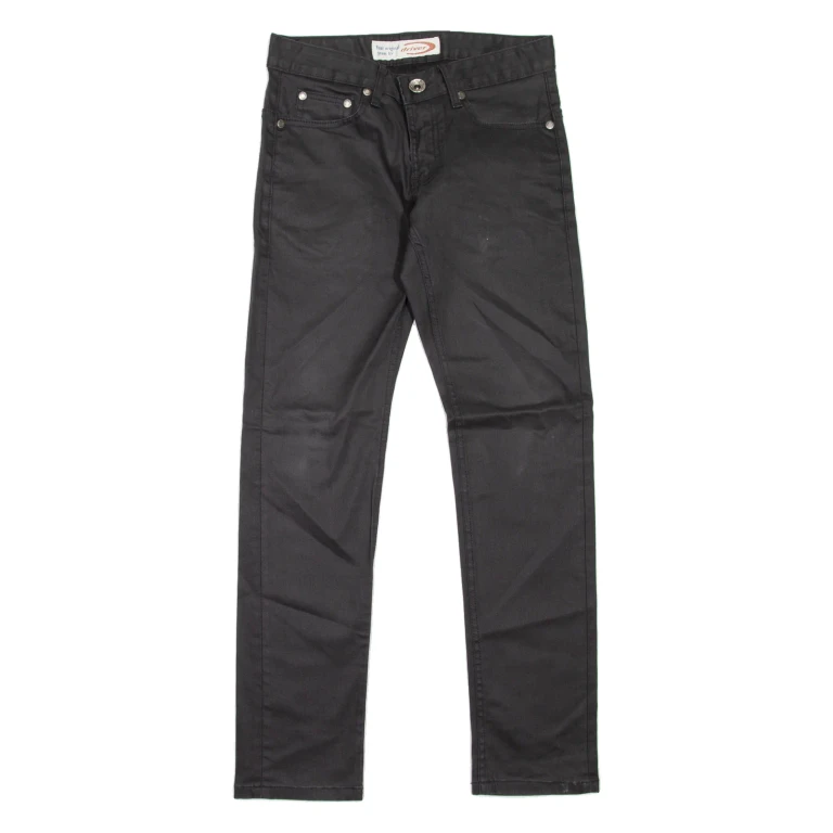 DRIVER Mens Jeans Black Slim Straight W30 L32