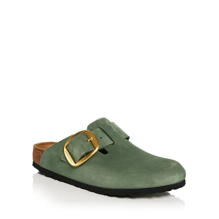 Boston Big Buckle Nubuk Leather