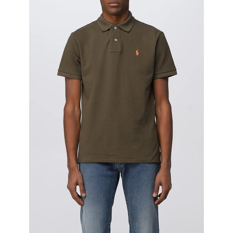 Polo Shirt Men color Moss Green (710795080017)