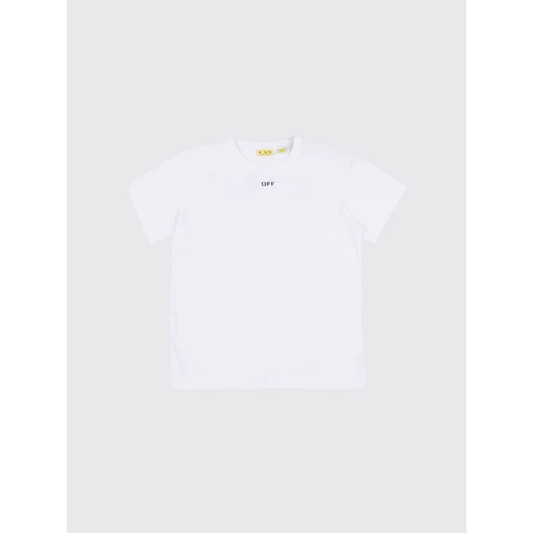 OFF-WHITE KIDS T-Shirt Kids color White (OGAA001S26JER003100)