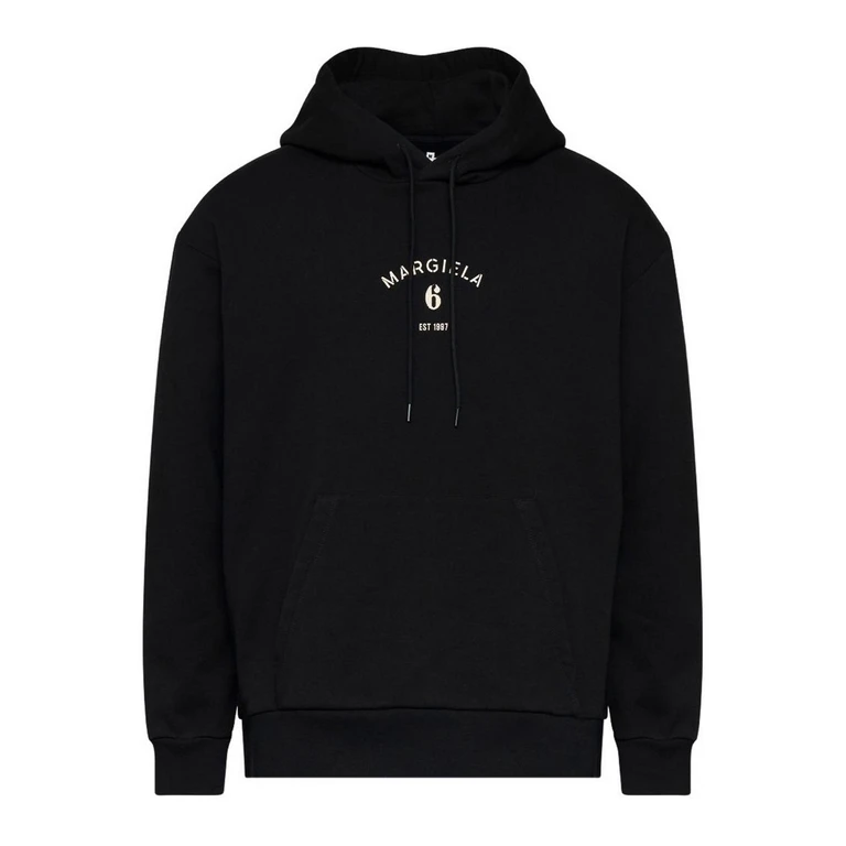MM6 Maison Margiela Pull Col Rond - Noir (SH2GU0031M25014900)