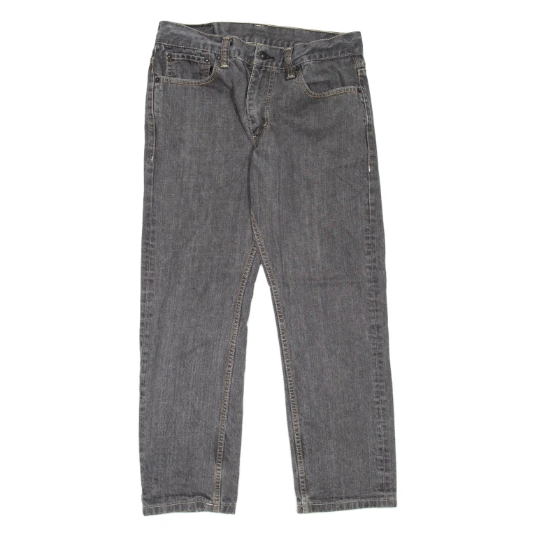LEVI'S 511 Jeans Mens Grey Skinny Straight W31 L27