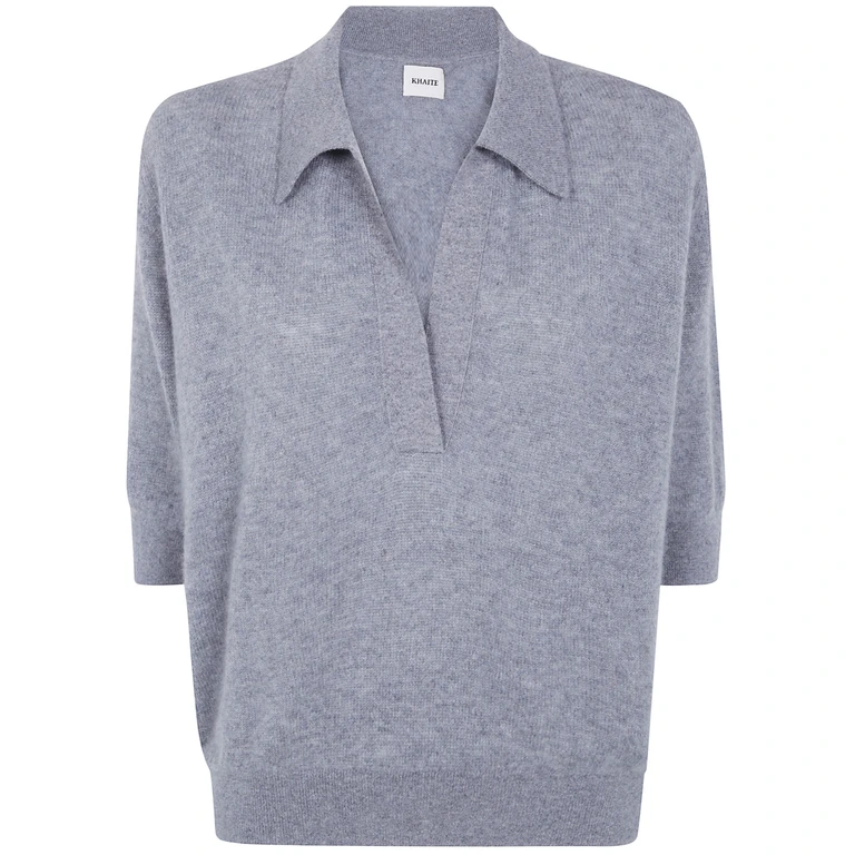 Sweater Cashmere "Shrunken Jo" Polo