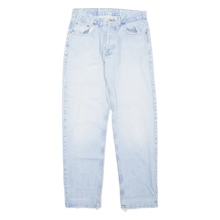 DONOVAN Womens Jeans Blue Regular Straight W30 L30