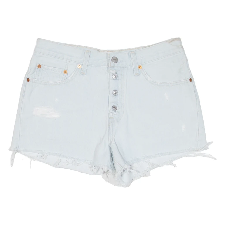 LEVI'S Womens Denim Shorts Blue S W27