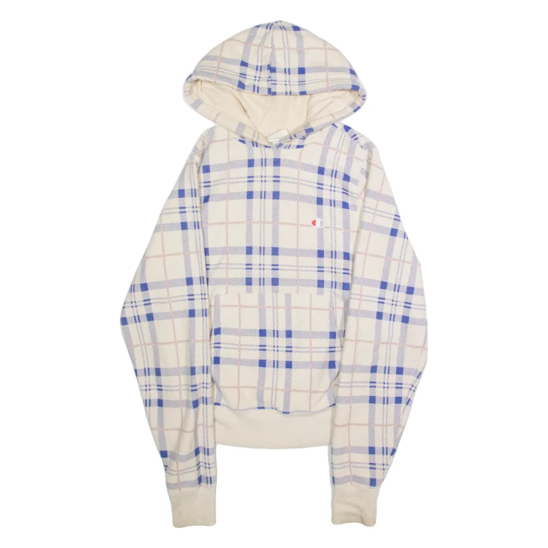CHAMPION Mens Beige Hoodie S