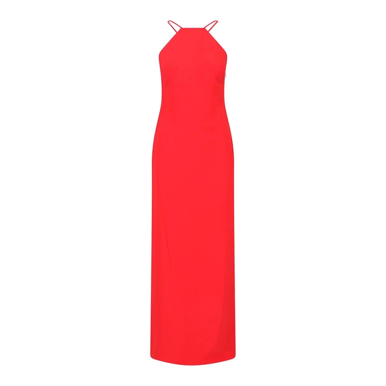 Lauren Ralph Lauren Robe Au Genou - Rouge (253P10146001)