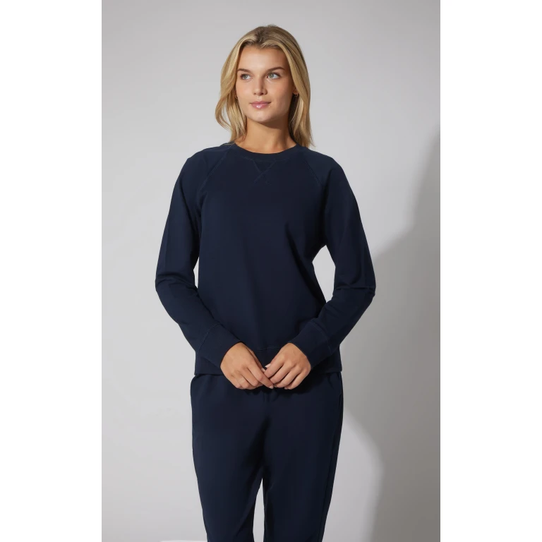 Terry Everyday Raglan Pullover Sweatshirt