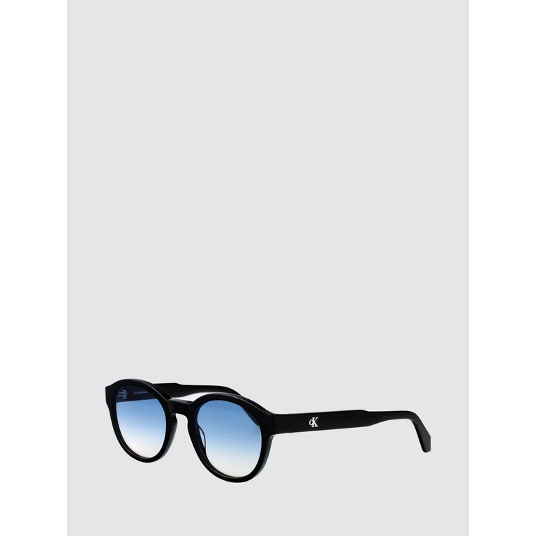 Round Acetate Sunglasses with Monogram (CKJ26604S4)