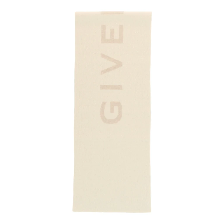 Reversible Logo Wool Scarf