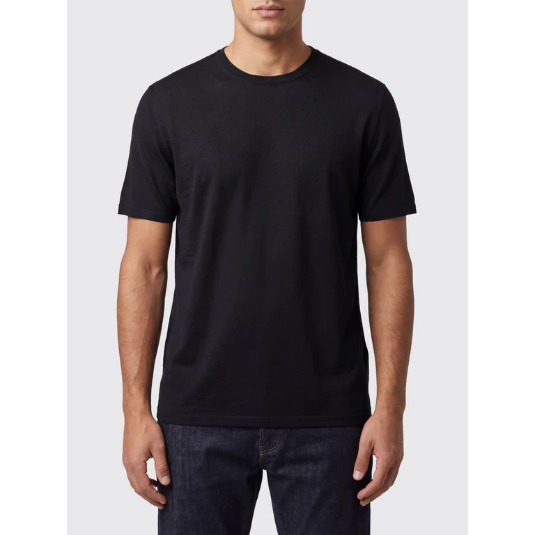 T-Shirt Men color Black (261MYA10121NERO)