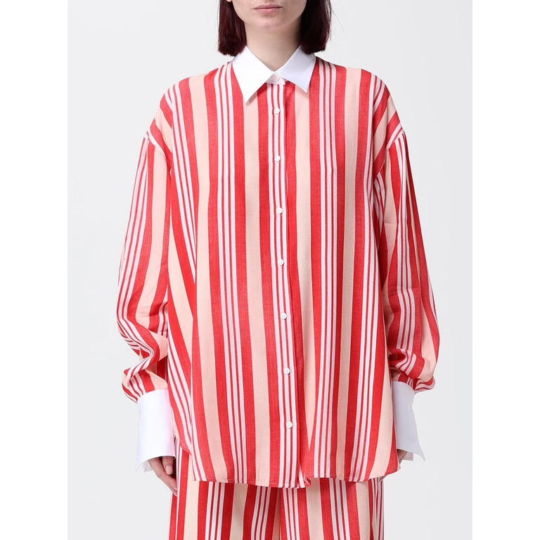 Shirt Woman color Red (D482K377OQNS4808)