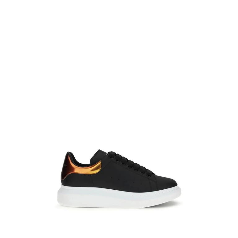 Alexander McQueen Black Calf Leather Bos Taurus Platform Sneakers - Men