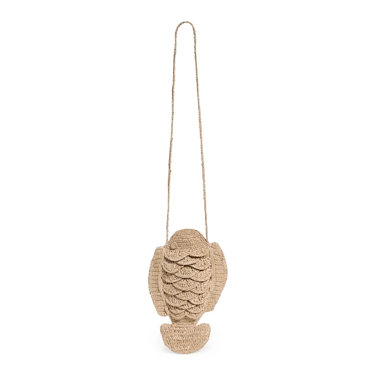 Madewell Phone Fish Pouch Natural Multi One Size