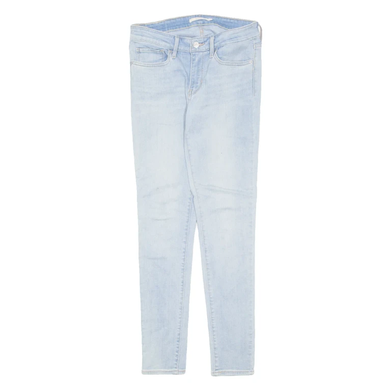 LEVI'S Womens Jeans Blue Regular Straight W27 L30