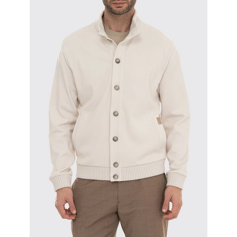 Sweater Men color White (NJMB5522260ZHGB003)
