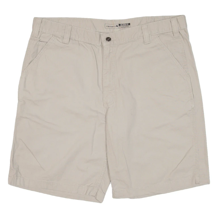 CARHARTT Mens Workwear Shorts Beige XL W40
