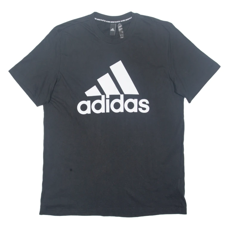 ADIDAS Mens T-Shirt Black L (EE1-041124-5226)