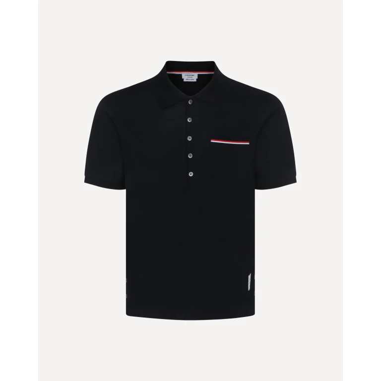Thom Browne Kurzarm-Poloshirt für Herren