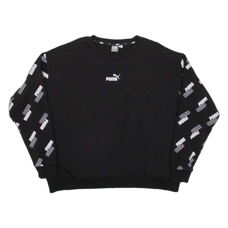 PUMA Womens Sweatshirt Black XL