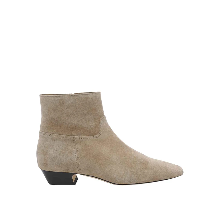 Stuart Weitzman Bottines - Beige (SN065STASSIZIPBOOTIESKDYPB)