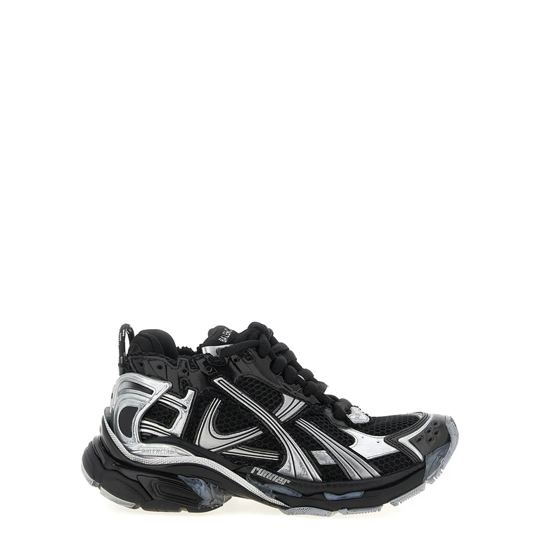 Balenciaga Black Polyethylene Athletic Sneakers - Women
