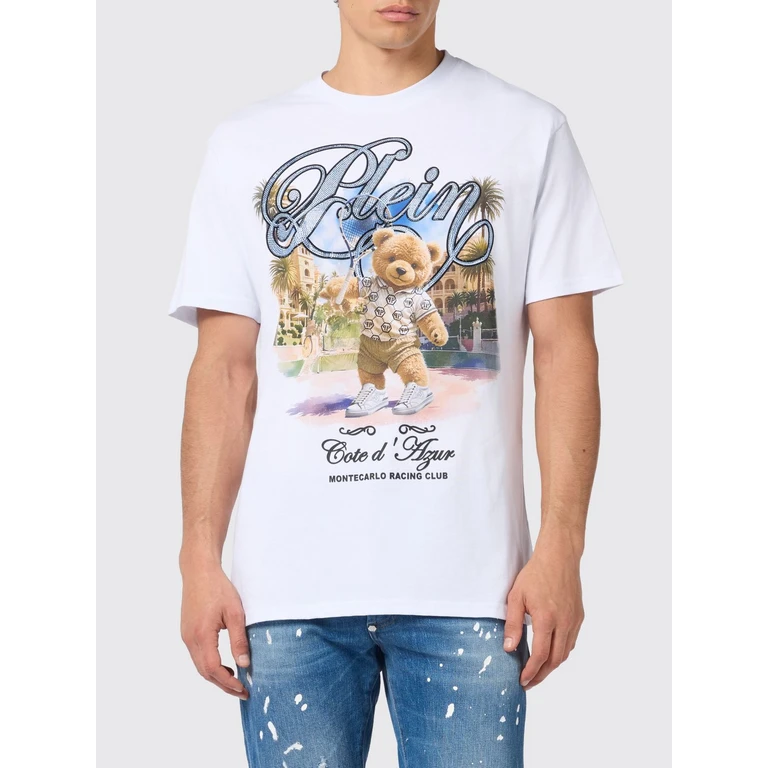 T-Shirt Men color White (SAFCMTK8893PJY002N01)