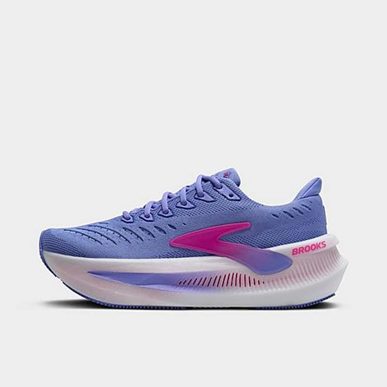 Women's Glycerin Max 2 Running Shoes in Blazing Bell/Pink/White Size: 5.0