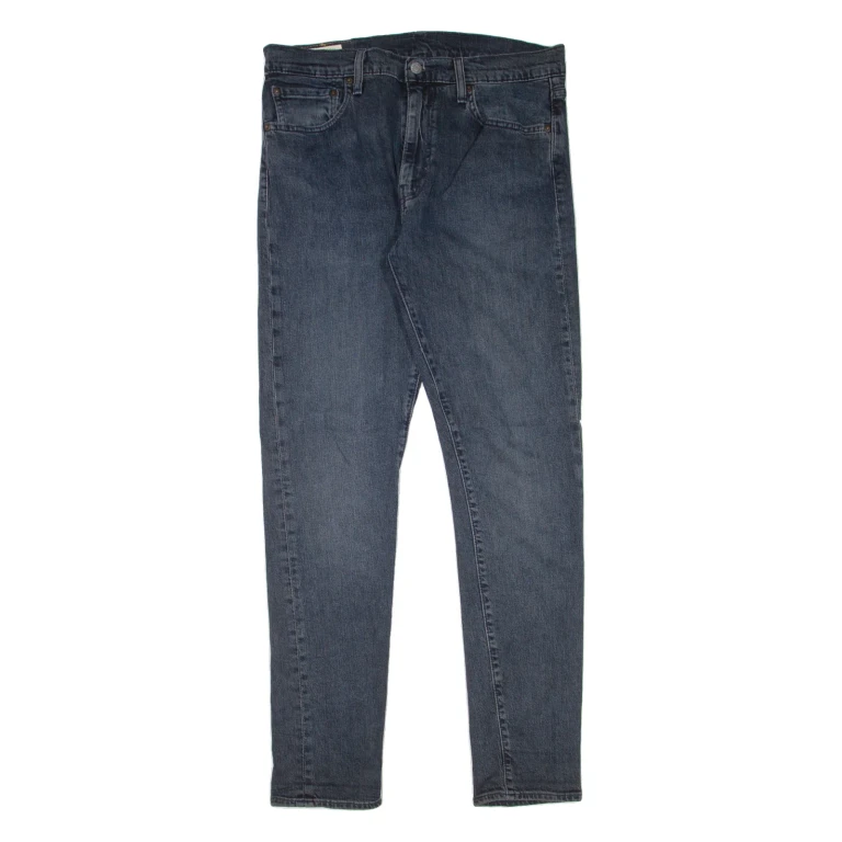 LEVI'S 512 BIG E Jeans Mens Blue Slim Tapered W33 L32