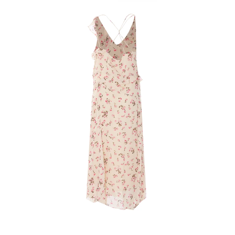 Isabel Marant Etoile Dresses Beige Viscose - Women (RO1002FA)