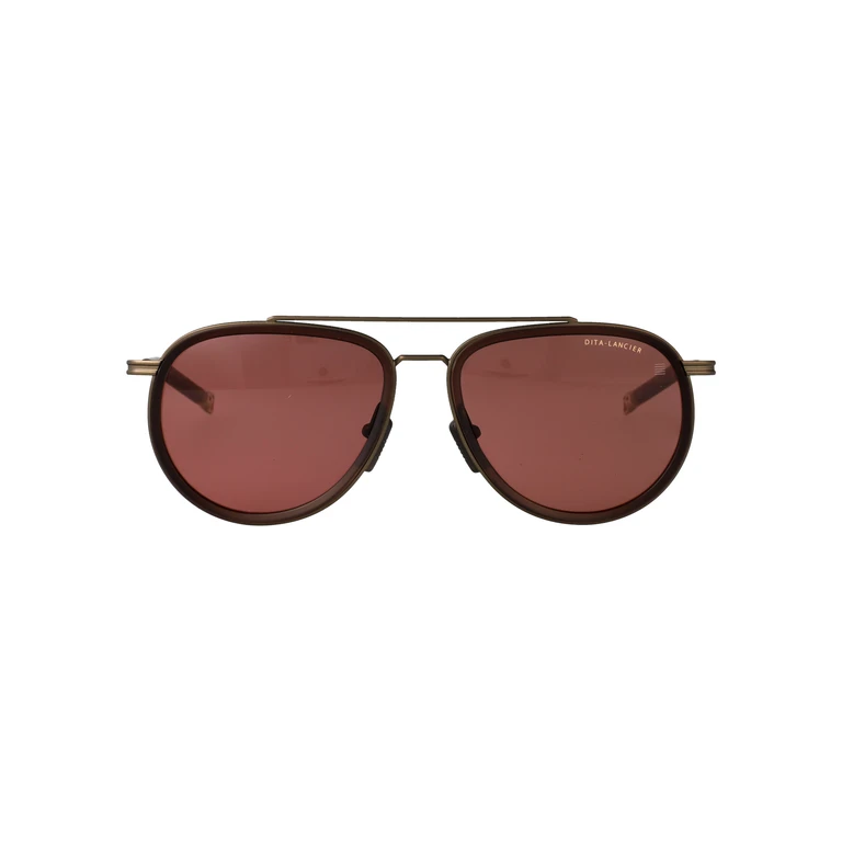 Dita Dls441-A-01 01 Black Sand - Copperhead Brown Metal Sunglasses - Men