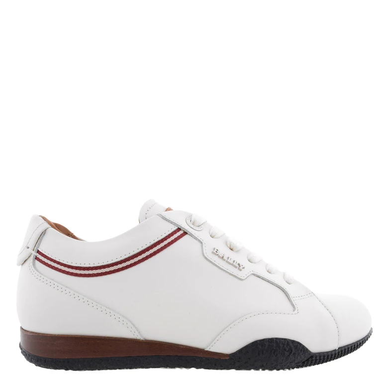 Bally Fridia Leather Low-Top Sneakers