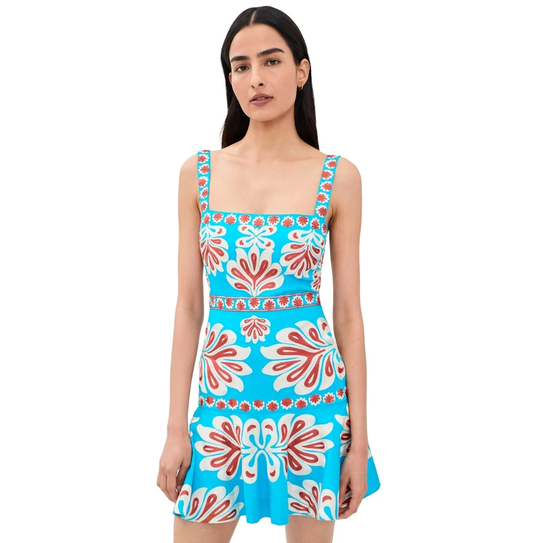 Saverine Dress Cerulean Blue M