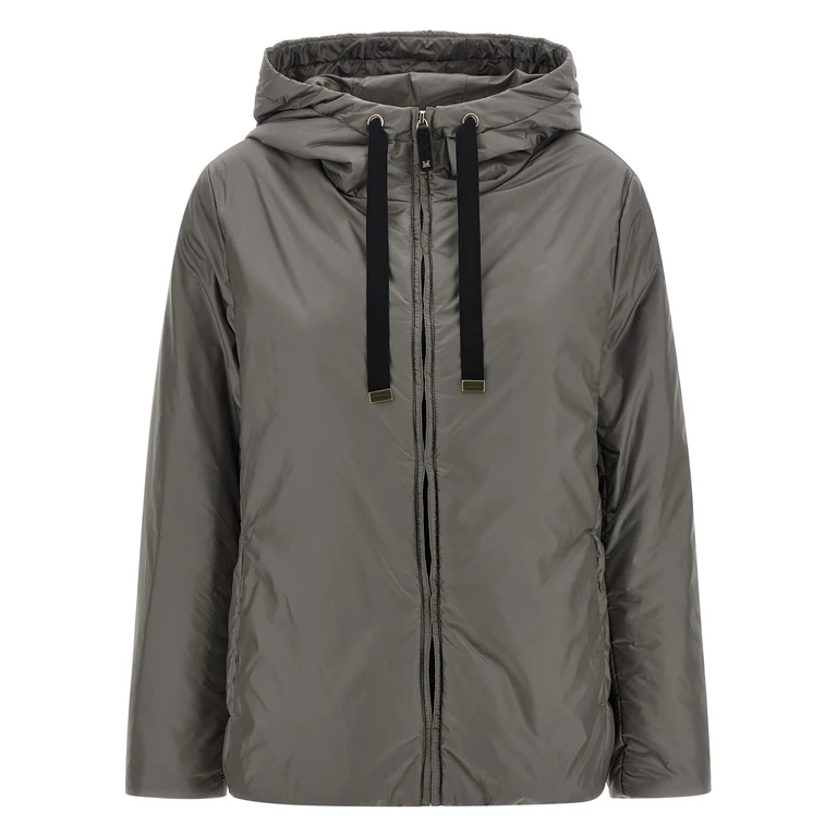 Max Mara Gray Polyester Jacket Clothing - Women