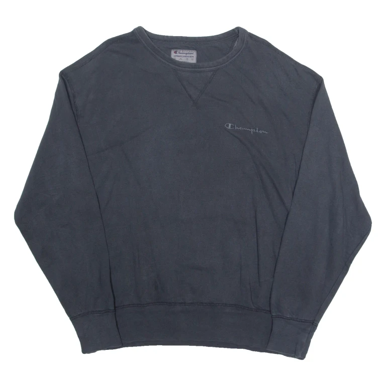 CHAMPION Mens Sweatshirt Blue XL