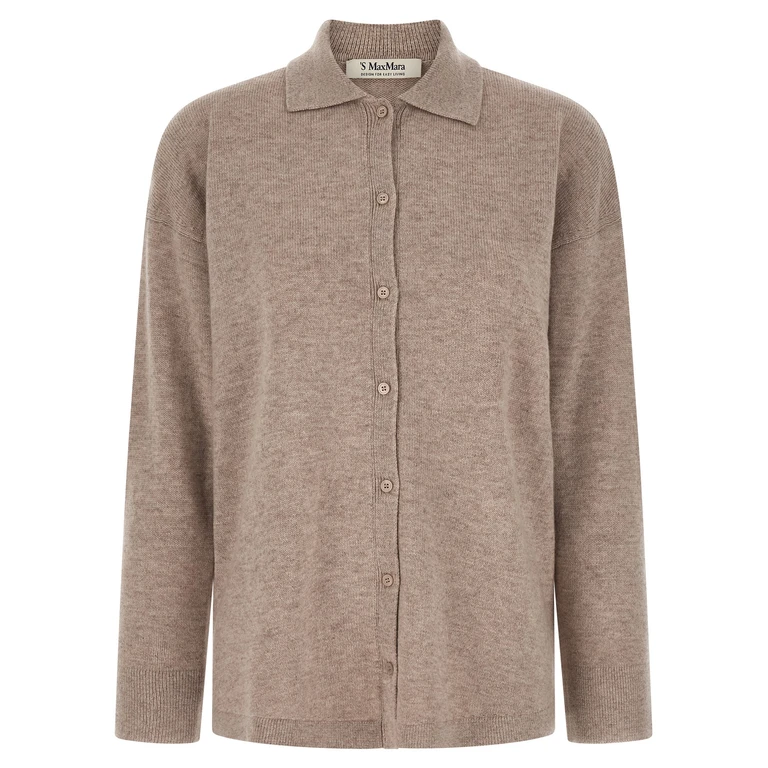 'S Max Mara Beige Wool Cardigan Clothing - Women