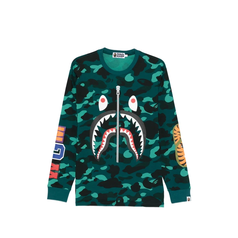 Round-neck Pattern Sweatshirt