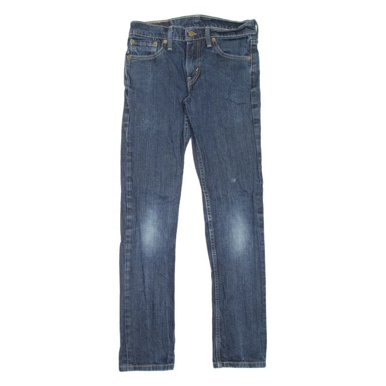 LEVI'S 511 Jeans Mens Blue Slim Straight Stone Wash W29 L30