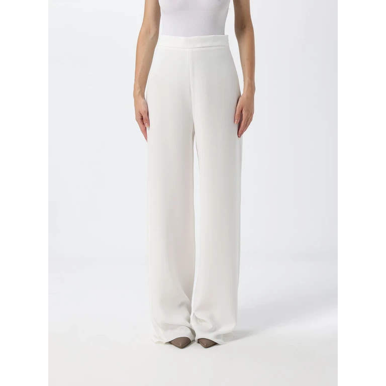 High-Waisted Wide-Leg Crêpe Palazzo Trousers (2621136101600017)
