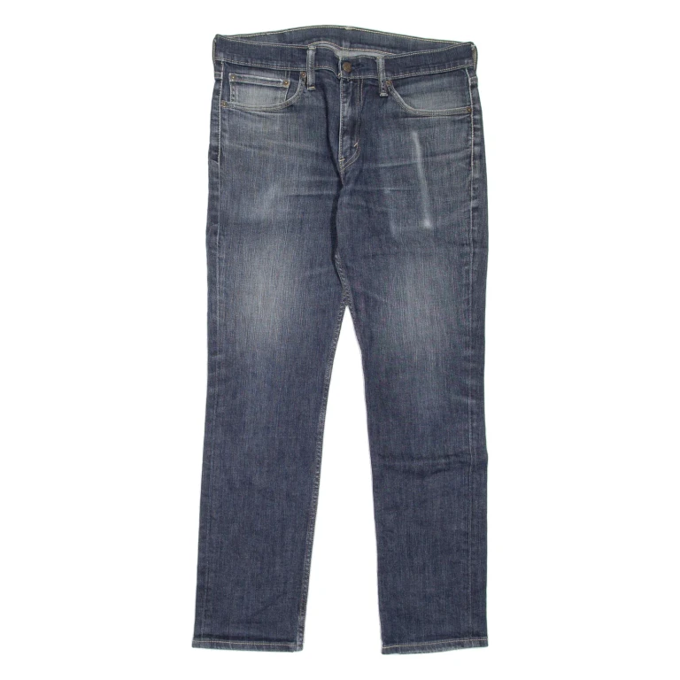 LEVI'S 511 Jeans Mens Blue Slim Straight Stone Wash W34 L32