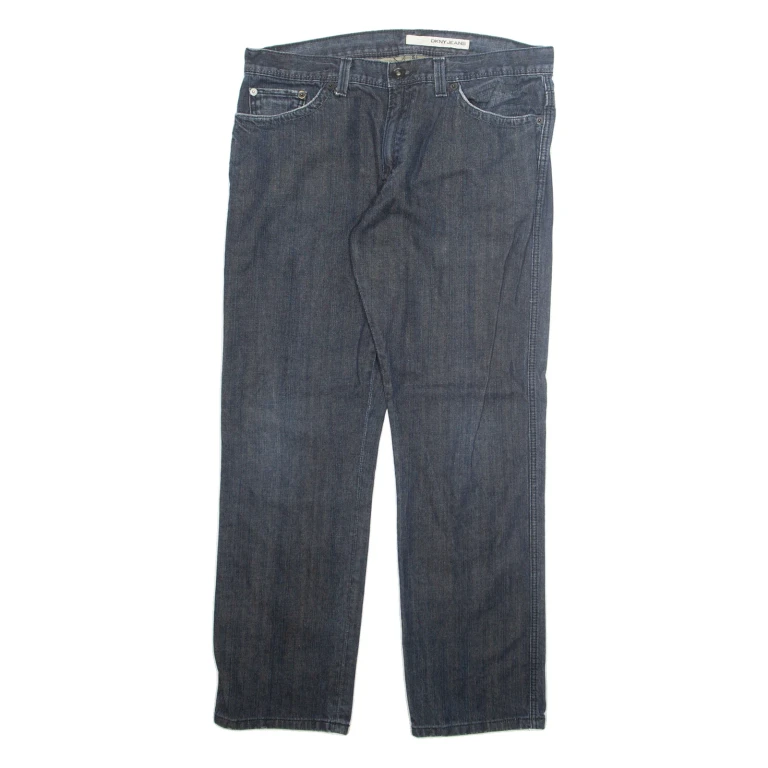 DKNY Mens Jeans Blue Regular Skinny W36 L32