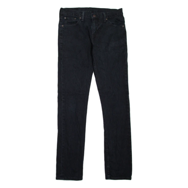 LEVI'S 511 Jeans Mens Black Slim Straight W30 L32
