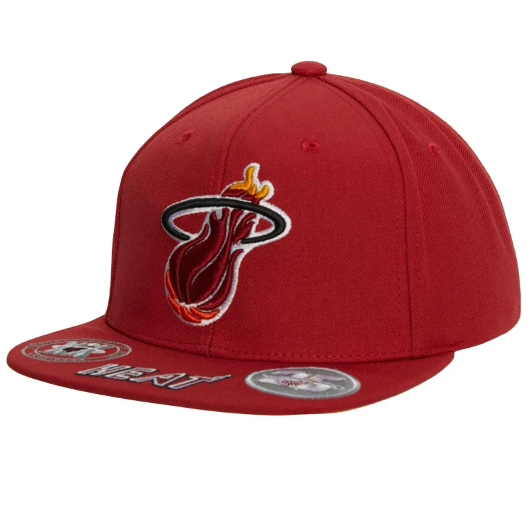 Men's NBA Front Face Snapback Hwc Heat Snapback Caps