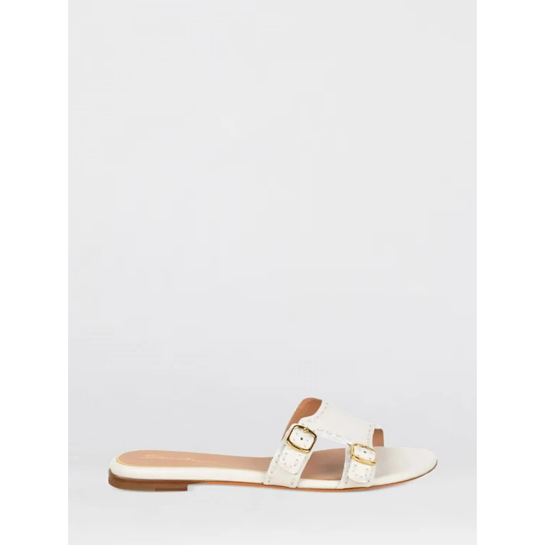 Heeled Sandal Woman color White (WHPF72114HA1TWKAI48)