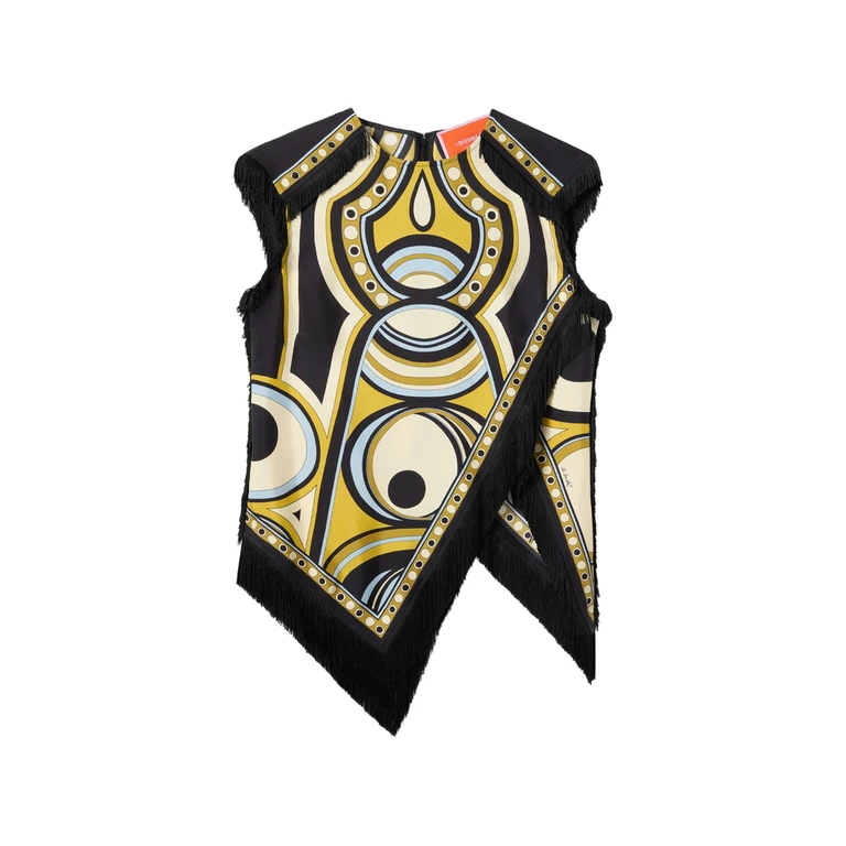 La Double J Scarf Top